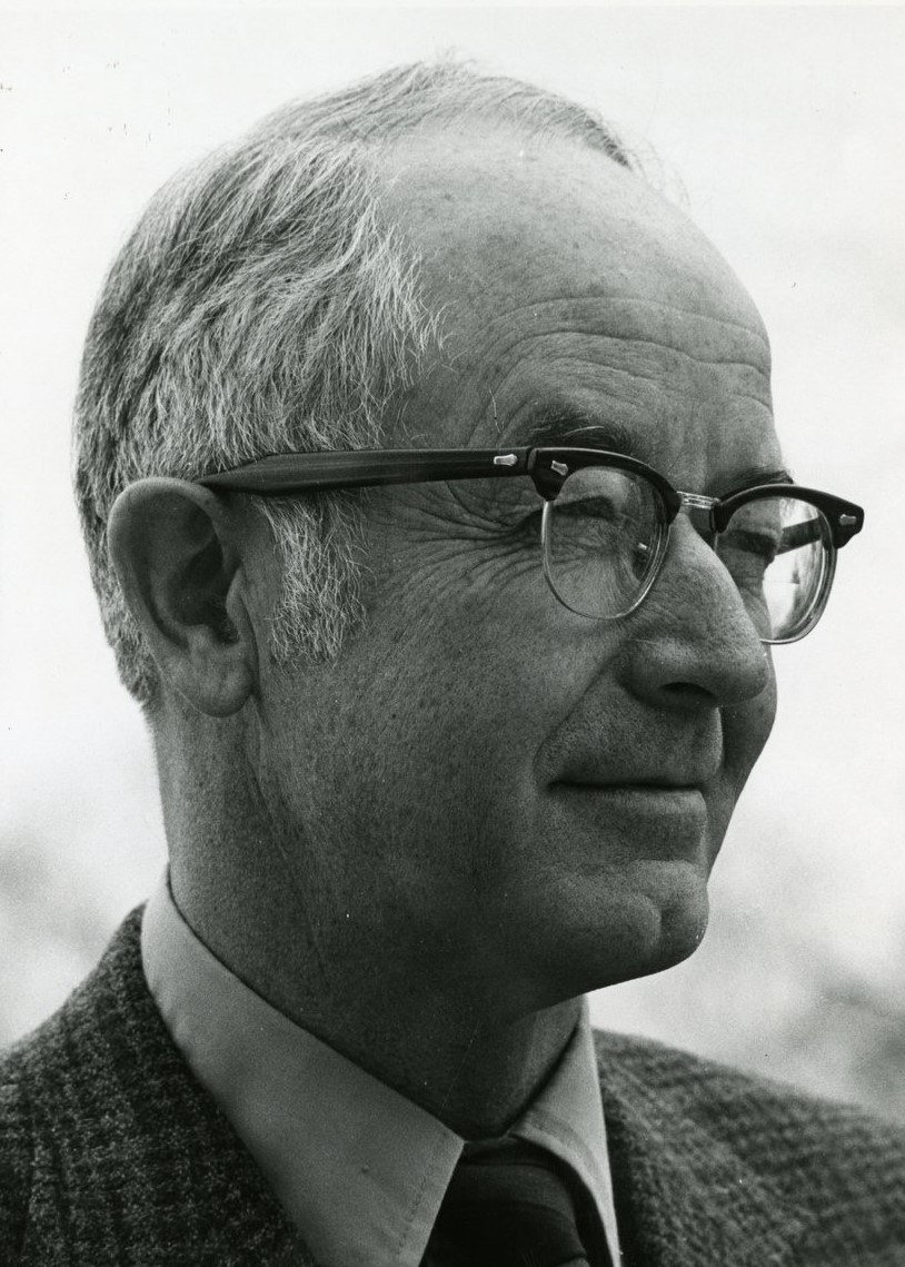 George W. Hazzard, eleventh President of WPI, ca. 1970s